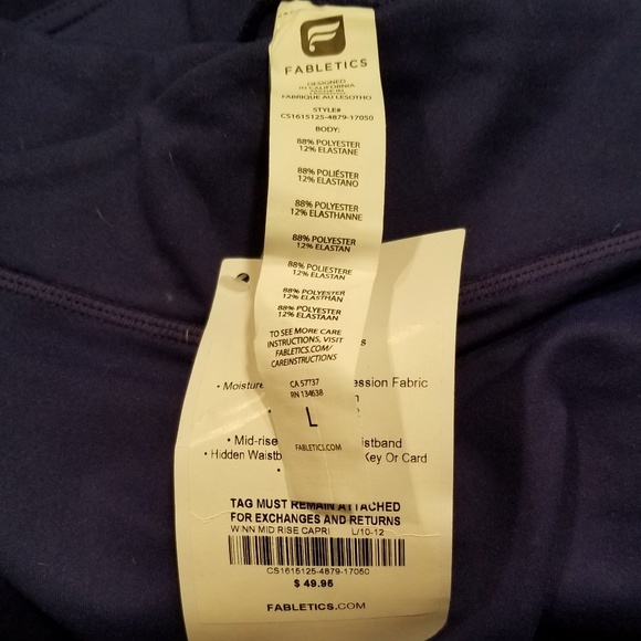 Fabletics Capri Workout pants - Picture 3 of 3